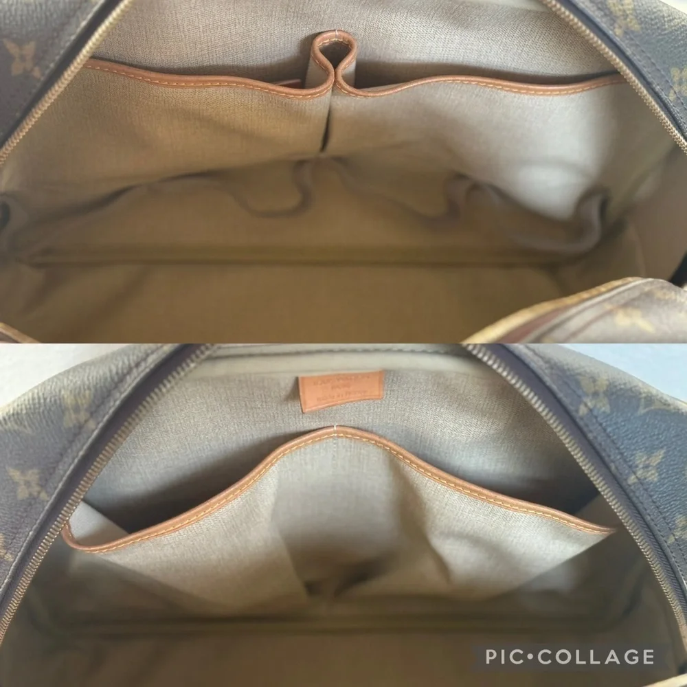 Louis Vuitton Monogram Deauville Boston Bag Large